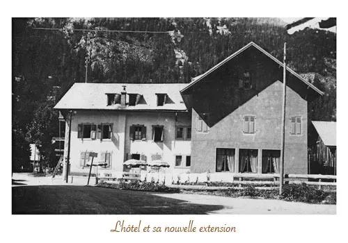 L'hôtel et sa nouvelle extension